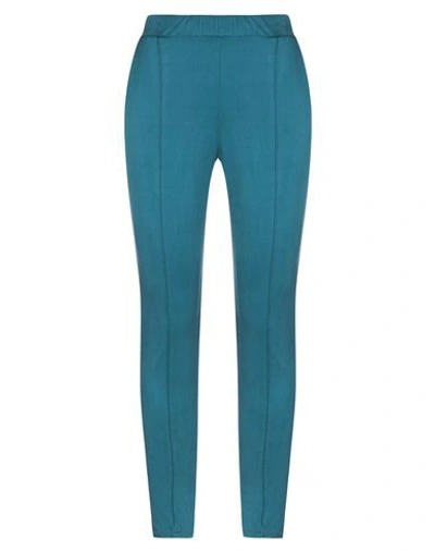 Versace Jeans Couture Casual Pants In Deep Jade