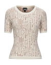 Just Cavalli Sweaters In Beige