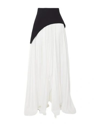Solace London Long Skirts In White