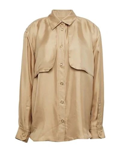 Burberry Shirts In Sand