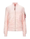 Alpha Industries Bomber In Light Pink