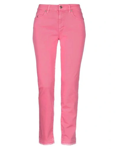 European Culture Jeans In Pink