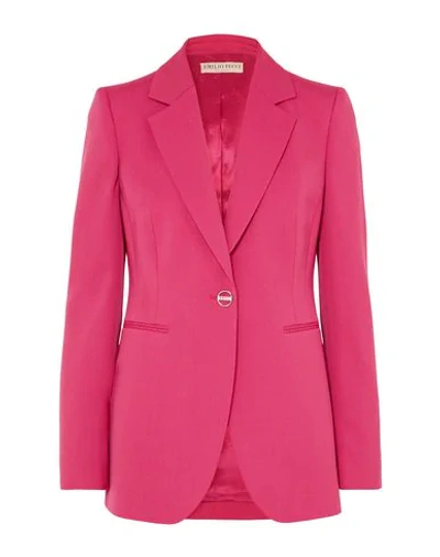 Emilio Pucci Suit Jackets In Fuchsia