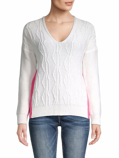 Fabiana Filippi Women's Cabled Cashmere Sweater In Light Beige