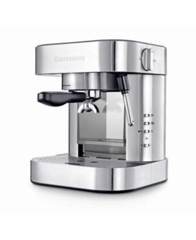 Espressione Automatic Pump Espresso Machine With Thermo Block System In Chrome