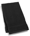 Ralph Lauren Sanders Solid Antimicrobial Cotton Hand Towel, 16" X 30" In Black