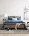 KENNETH COLE HOLDEN GRID KING DUVET COVER SET