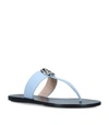GUCCI LEATHER MARMONT THONG SANDALS,15901970