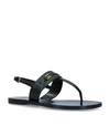 GUCCI LEATHER SYRIO SANDALS,15901989