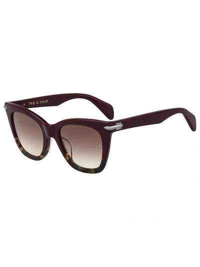 Rag & Bone Rnb1029/g/s Sunglasses In O Black Havana