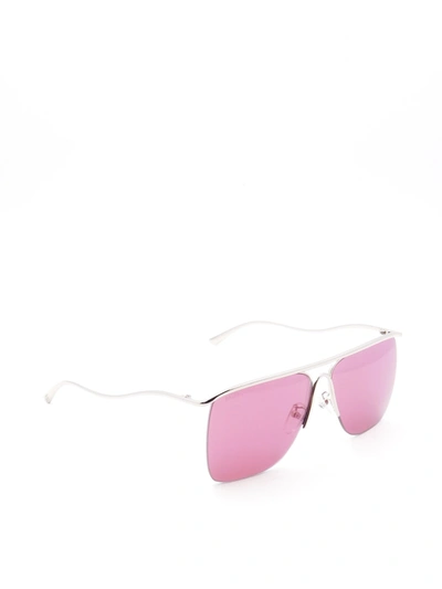 Balenciaga Bb0092s Sunglasses In Metallic