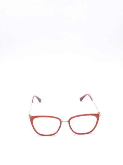 Mykita Aili Eyewear In Champagnegold/ruby