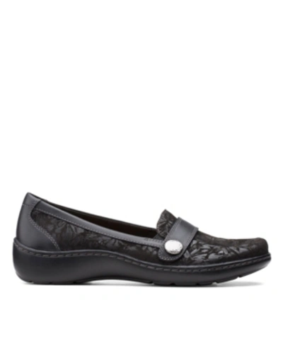 Clarks Collection Women's Cora Daisy Shoes Women's Shoes In Black