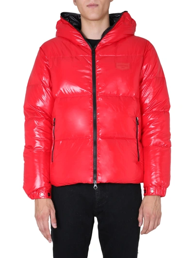 Duvetica Auvatre Down Jacket In Red