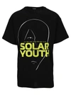 Raf Simons Solar Youth Cotton T-shirt In Black