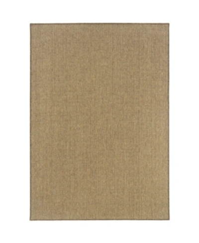 JHB DESIGN KARAVIA 2068X TAN 6'7" X 9'6" OUTDOOR AREA RUG
