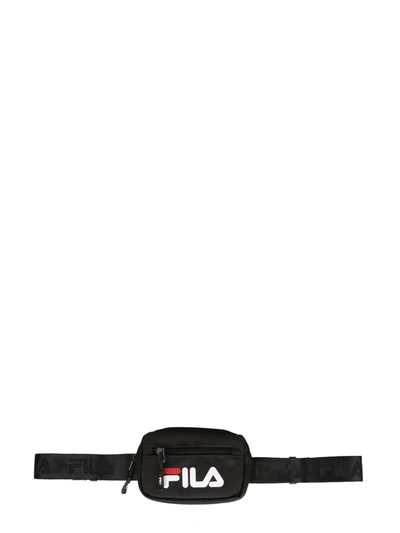 Fila Sporty Logo Belt Bag In Black