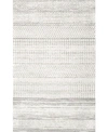 Nuloom Nova Rzbd65b Gray 4' X 6' Area Rug In Gray
