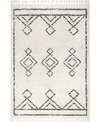 Nuloom Mackie Gcdi03a Ivory 5'3" X 7'7" Area Rug In Ivory