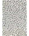 Nuloom Leopard Rzbd61a Gray 5' X 7'5" Area Rug In Gray