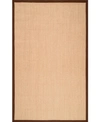Nuloom Orsay Zhss01e Brown 5' X 8' Area Rug In Brown