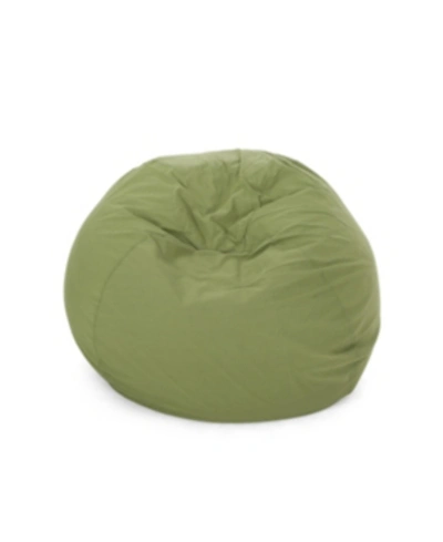 Noble House Rothrock Bean Bag In Green