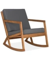 SAFAVIEH NICKSEN OUTDOOR ROCKING CHAIR