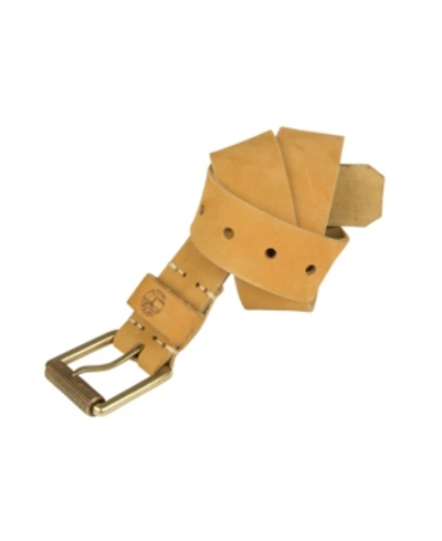 Timberland 40mm Roller Buckle Boot Belt In Wheat