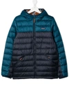 Patagonia Reversible Quilted Jacket In Blue