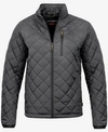 Hawke & Co. Men's Diamond Quilted Heritage Jacket, Created For Macy's In Carbon