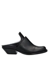 MM6 MAISON MARGIELA MM6 MAISON MARGIELA WOMAN MULES & CLOGS BLACK SIZE 8 SOFT LEATHER,11942295VM 9