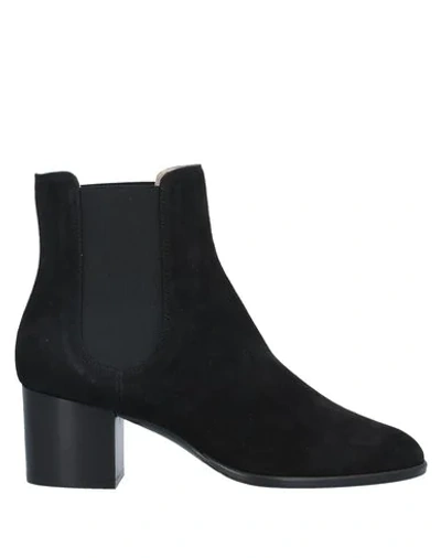 Alberto Gozzi Ankle Boot In Black