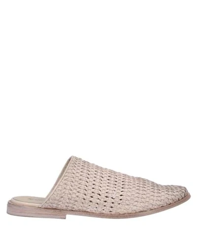 Marsèll Mules In Pale Pink