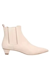 Alysi Ankle Boots In Light Pink