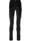 AMIRI VELVET STACK SKINNY TROUSERS