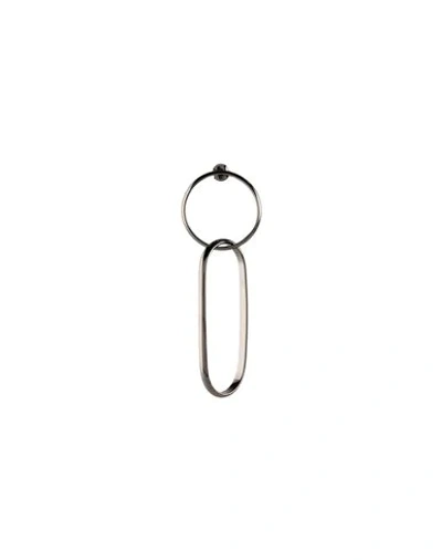 Mm6 Maison Margiela Earring In Silver