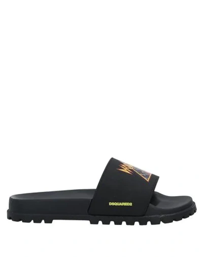 Dsquared2 Sandals In Black