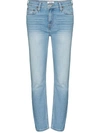 Re/done 90s High-rise Skinny-fit Jeans In Blue