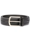 BRIONI WOVEN-DETAIL BELT