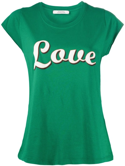 Dorothee Schumacher Graphic Print T-shirt In Green