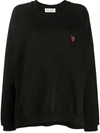 Etre Cecile Logo Embroidered Sweatshirt In Black
