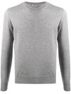 CANALI ROUND NECK LONG-SLEEVED JUMPER