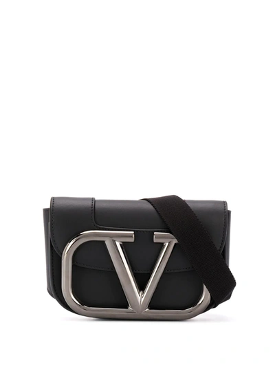 Valentino Garavani Garavani - V Logo Belt Bag In Black