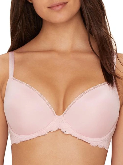 Calvin Klein Seductive Comfort Lift Convertible Push-up Bra In Bubblegum