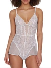 DKNY SUPERIOR LACE ROMPER TEDDY
