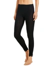 Hanro Merino Wool And Silk-blend Jersey Leggings In Black