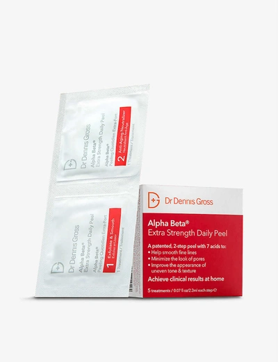 Dr Dennis Gross Skincare Skincare Alpha Beta Extra Strength Daily Peel (pack Of 5)