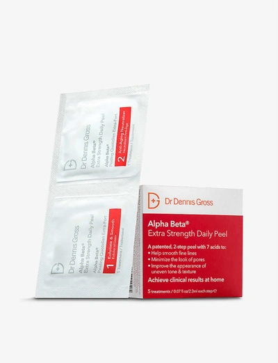 DR DENNIS GROSS SKINCARE DR DENNIS GROSS SKINCARE ALPHA BETA® EXTRA STRENGTH DAILY PEEL 5 APPLICATIONS,84144058