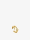 MISSOMA MISSOMA WOMEN'S GOLD CLAW LACUNA 18CT GOLD-PLATED VERMEIL SILVER EAR CUFF,12845908