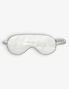 THE WHITE COMPANY THE WHITE COMPANY WOMEN'S IVORY PIPED SILK EYEMASK,39901210